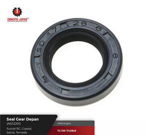 Seal Gear Depan SZK RC / CRYSTAL / SATRIA / TORNADO (ASGD01)