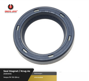 Seal Magnet / Krug As VESPA PX - 150 warna BIRU (ASKA15)