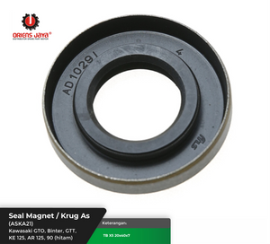 Seal Magnet / Krug As GTO / BINTER / GTT / KE 125 / AR 125 / KWSK 9 - HITAM (ASKA21)