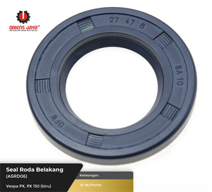 Seal Roda Belakang VESPA PX / PX - 150 - BIRU (ASRD06)