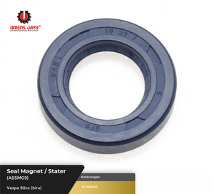 Seal Magnet / Stater VESPA 90 CC - BIRU (ASSM09)