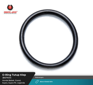 O-Ring Tutup Klep ( Sintetis 100% ) HND BEBEK / GRAND / SUPRA / SUPRA FIT / LEGENDA (BOTK01)