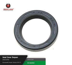 Seal Gear Depan KWSK KAZE / SANEX 50 CC (ASGD10)