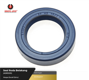 Seal Roda Belakang VESPA EXCELL - BIRU (ASRD05)