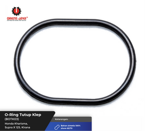 O-Ring Tutup Klep ( Sintetis 100% ) HND KHARISMA / SUPRA X 125 / KIRANA (BOTK03)