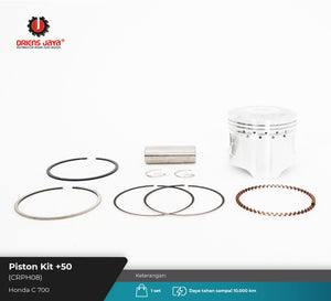 Piston Kit HND C700 +50 (CRPH08)