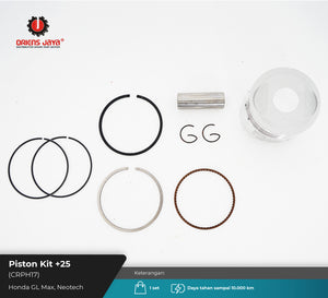 Piston Kit HND GL MAX / NEOTECH +25 (CRPH17)