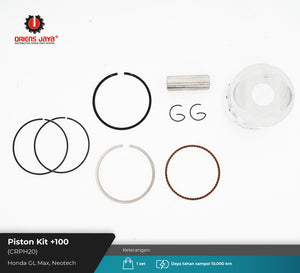 Piston Kit HND GL MAX / NEOTECH +100 (CRPH20)