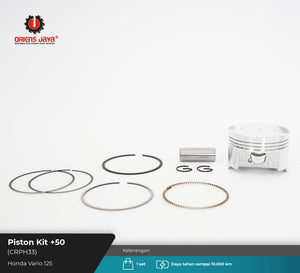 Piston Kit HND VARIO 125 +50 (CRPH33)