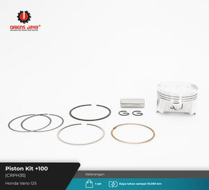 Piston Kit HND VARIO 125 +100 (CRPH35)