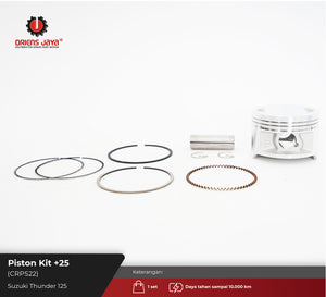 Piston Kit SZK THUNDER 125 +25 (CRPS22)