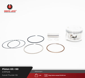 Piston Kit SZK THUNDER 125 +50 (CRPS23)