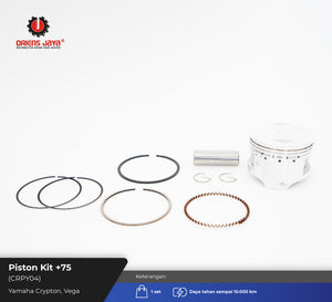 Piston Kit YMH CRYPTON / VEGA +75 (CRPY04)