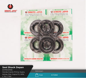 Seal Gear Depan GRAND, PRIMA, SUPRA, ASTREA, STAR, SUPRA FIT,  WIN, C 70, C 700 (GHSGD02)