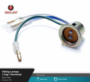 Viting Lampu / Cop +Terminal C 70 (BVLP08)
