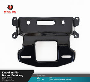 Dudukan Plat Nomor Belakang GL PRO (BDPB04)